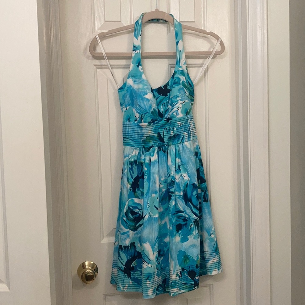 B. Darlin Blue Floral Dress